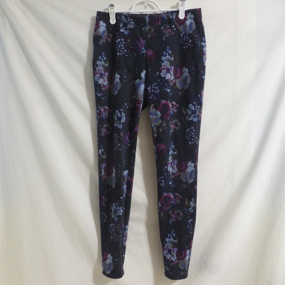 FADED GLORY floral pants, small, 4-6, BNWOT